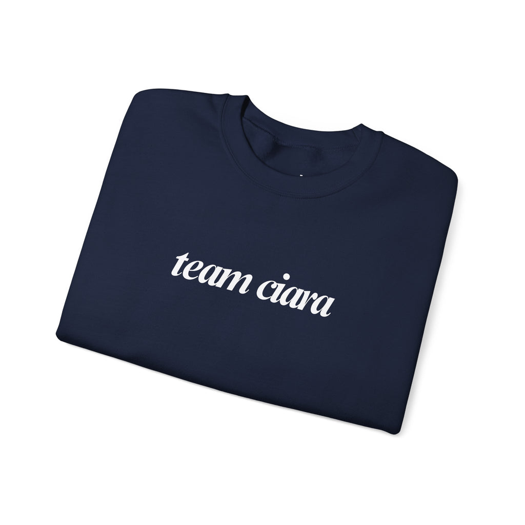 Team Ciara Crewneck Sweatshirt Carl's a Mess