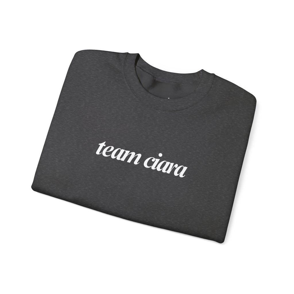 Team Ciara Crewneck Sweatshirt Carl's a Mess