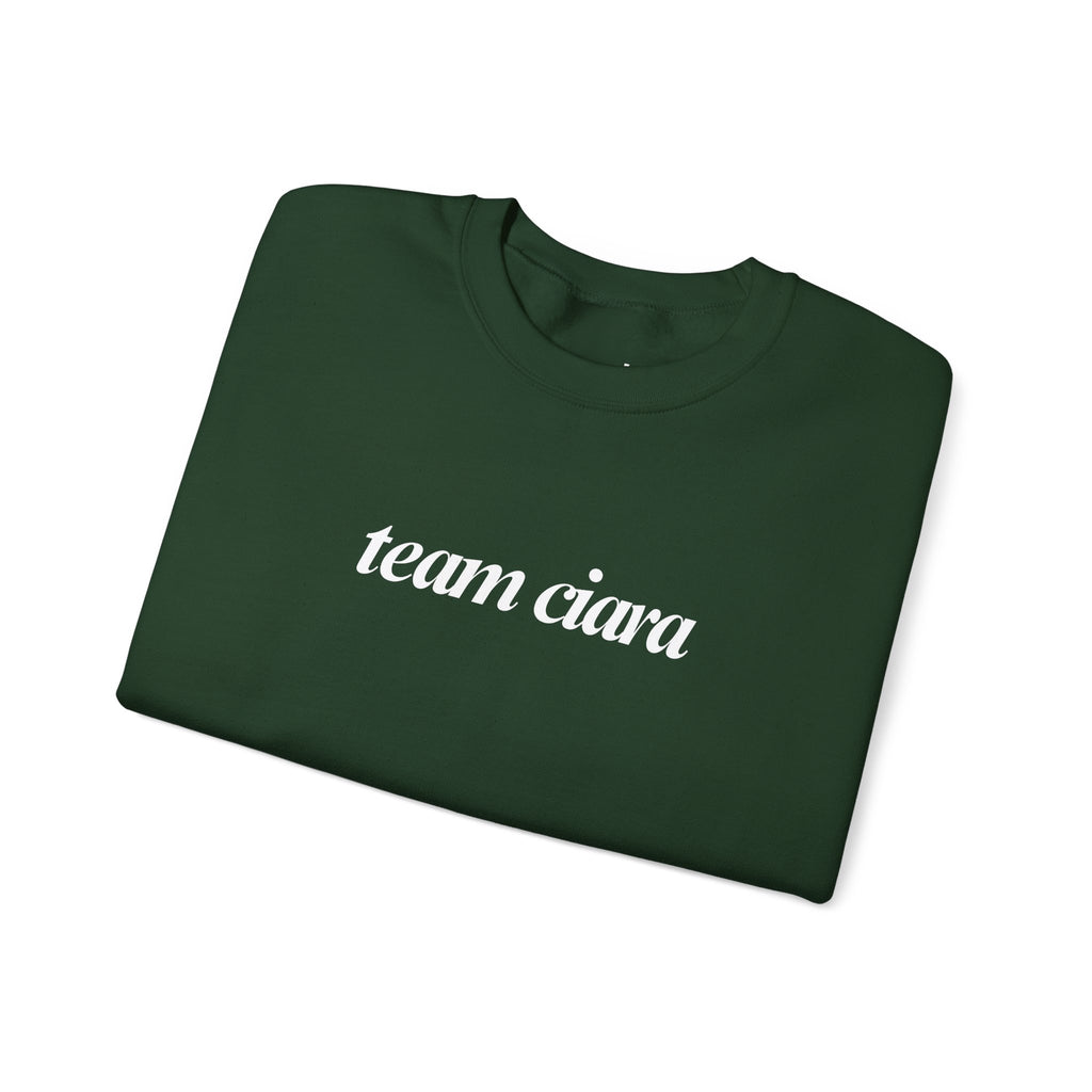 Team Ciara Crewneck Sweatshirt Carl's a Mess