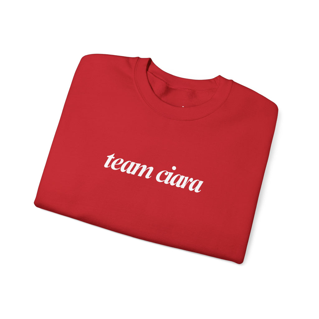 Team Ciara Crewneck Sweatshirt Carl's a Mess
