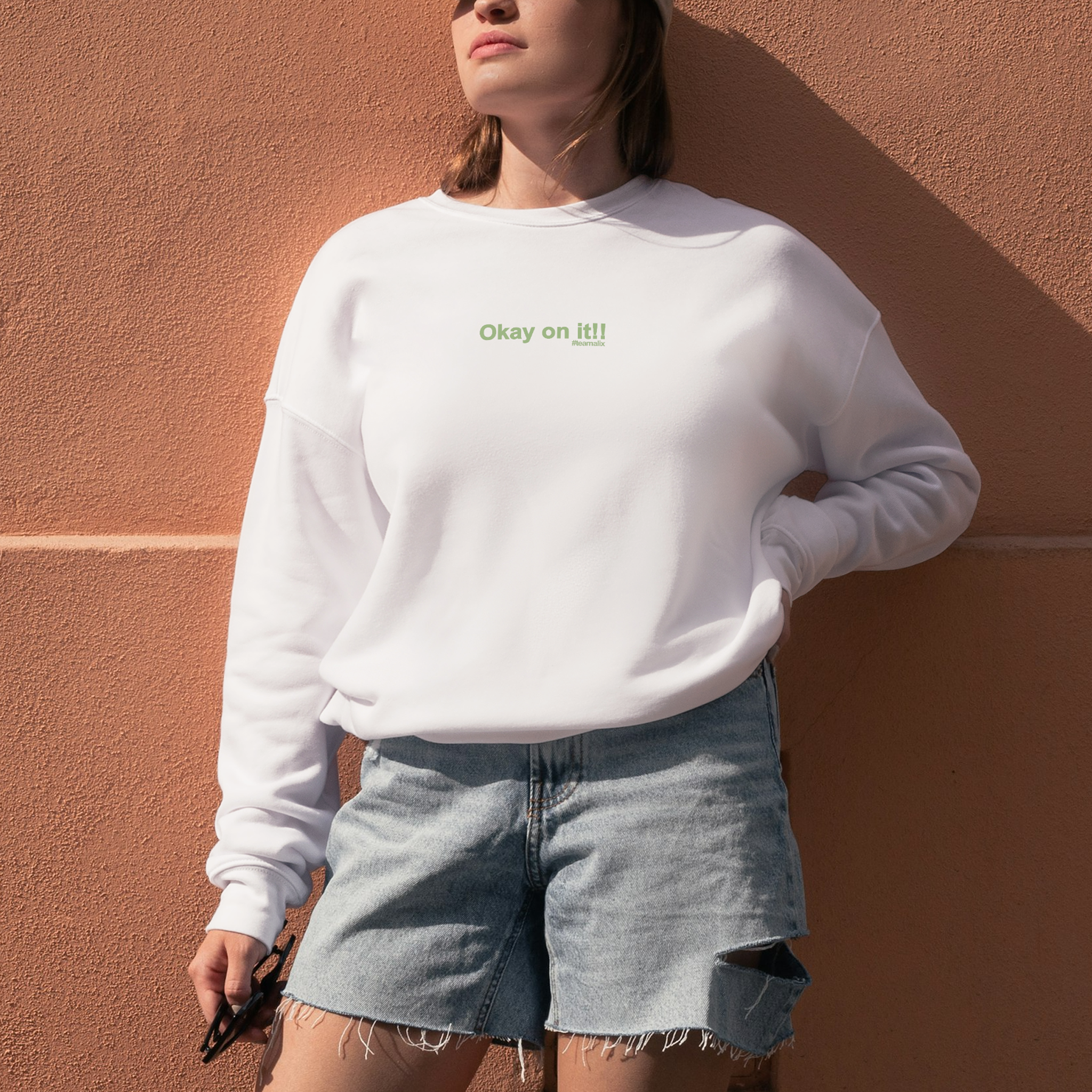 Okay on it!! #teamalix Crewneck